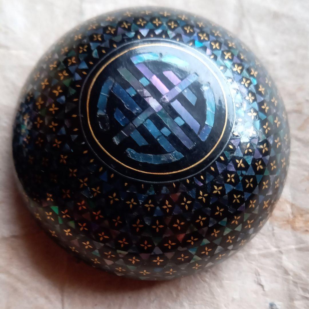 螺鈿　螺鈿香合　香合　李朝　清朝　骨董　茶道具　古美術