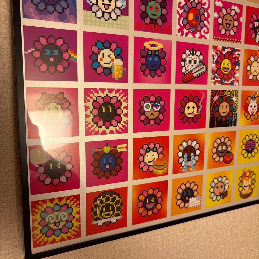 村上隆 ED300 ポスター作品 108つ煩悩 MURAKAMI.FLOWERS