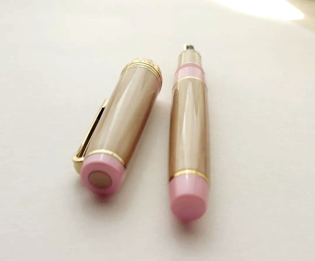 【希少】松坂屋名古屋店限定 ビコロール セーラー万年筆 ピンク プロギアスリム