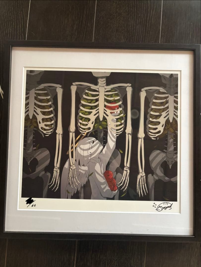 アボガド6本人サイン付き複製原画