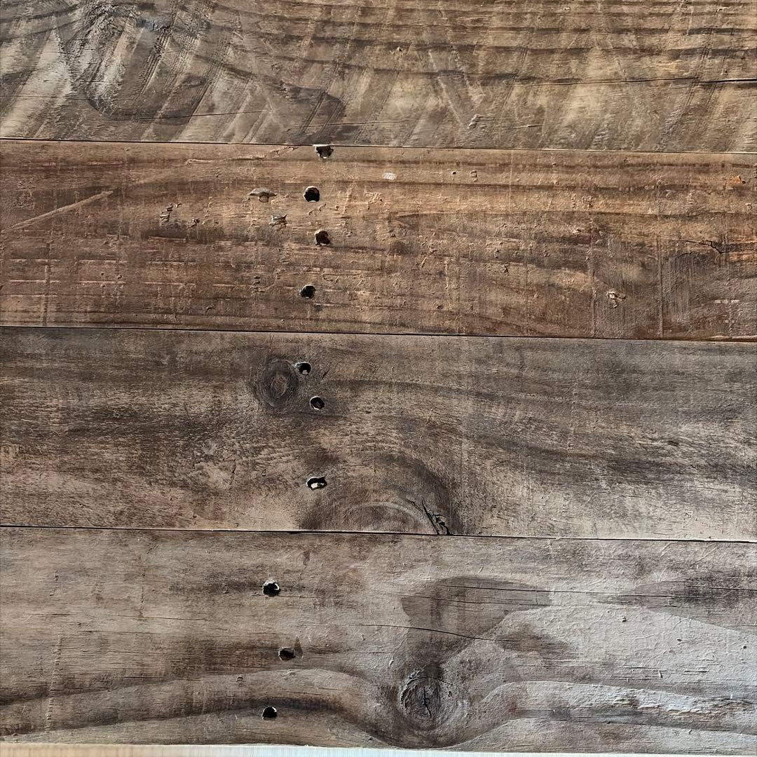 古材テーブル　デスク