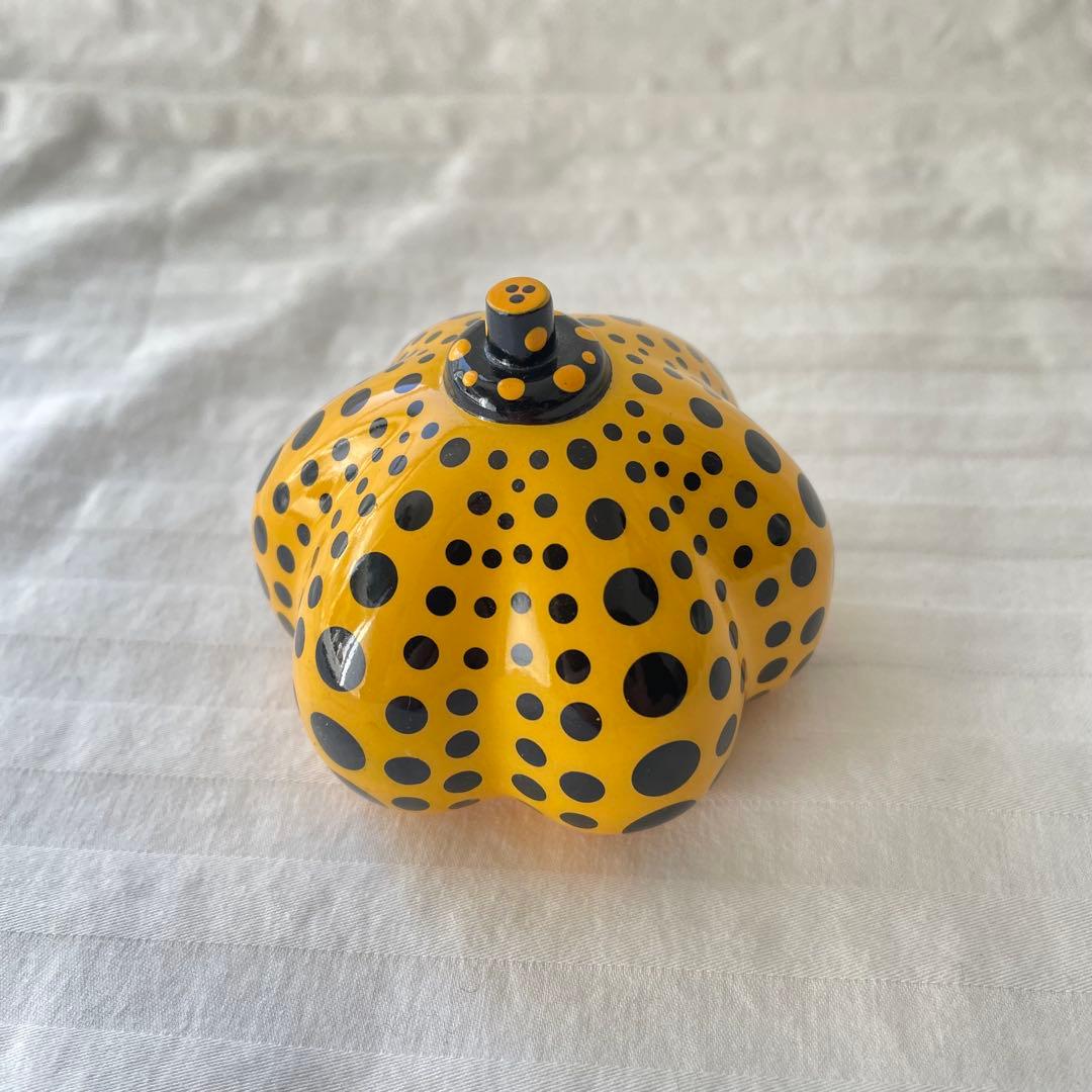 草間彌生　かぼちゃ　南瓜　オブジェ　ペーパーウェイト　廃盤品