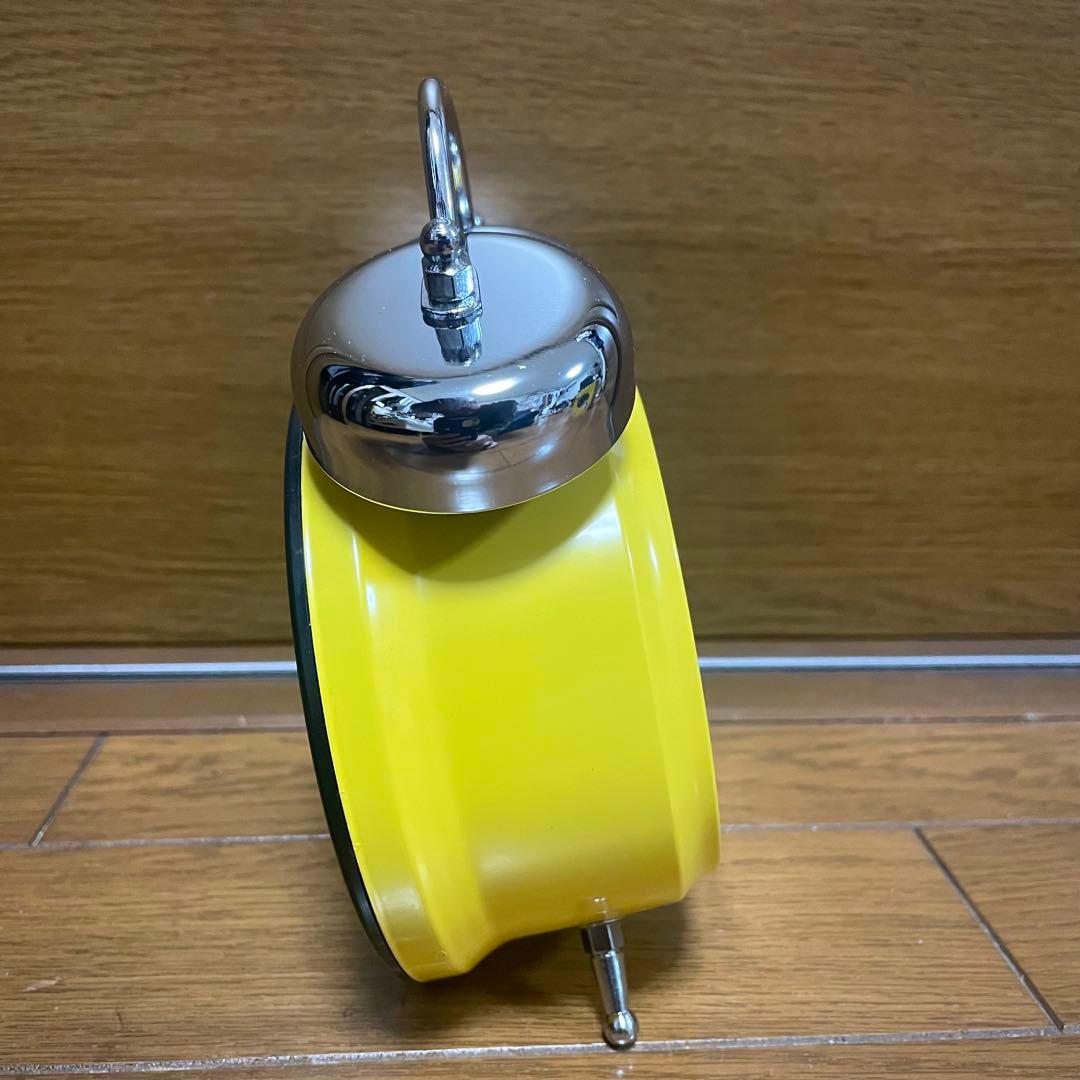 うさるさん 目覚まし時計 イエロー