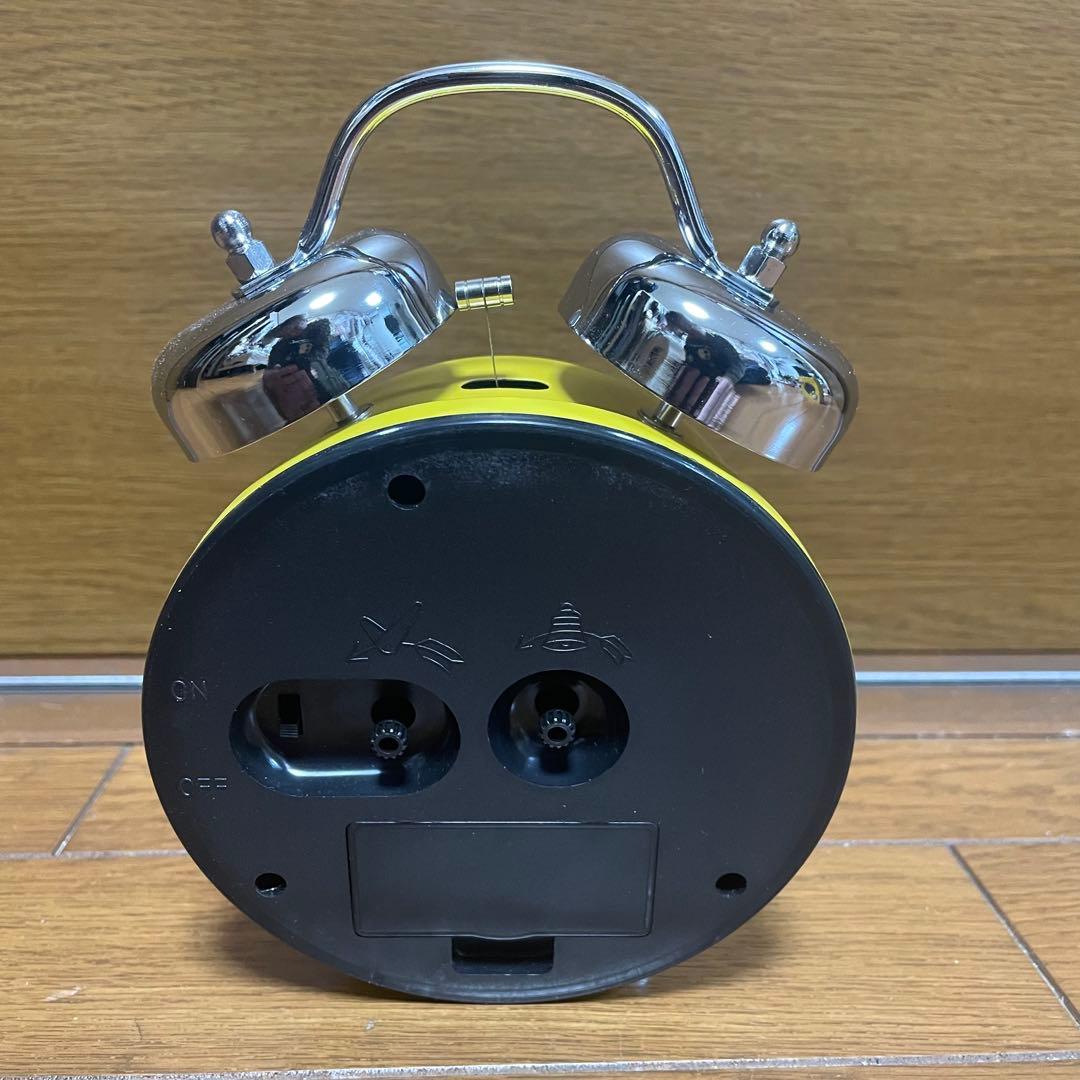 うさるさん 目覚まし時計 イエロー