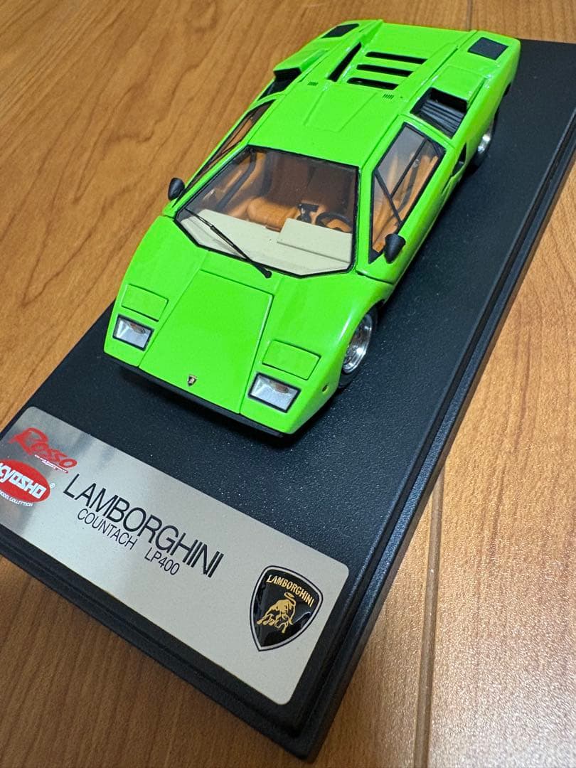 1/43　KYOSHO MR ランボルギーニ カウンタック　LP400　グリーン
