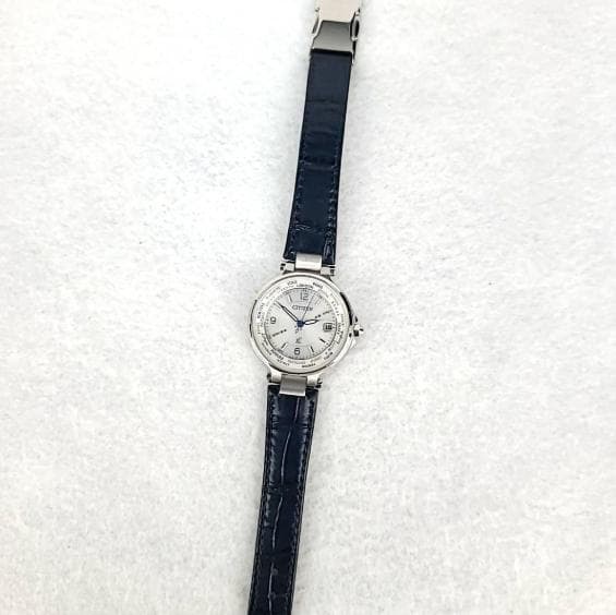 CITIZEN H240-T018220 腕時計 エコドライブ 純正レザーANA