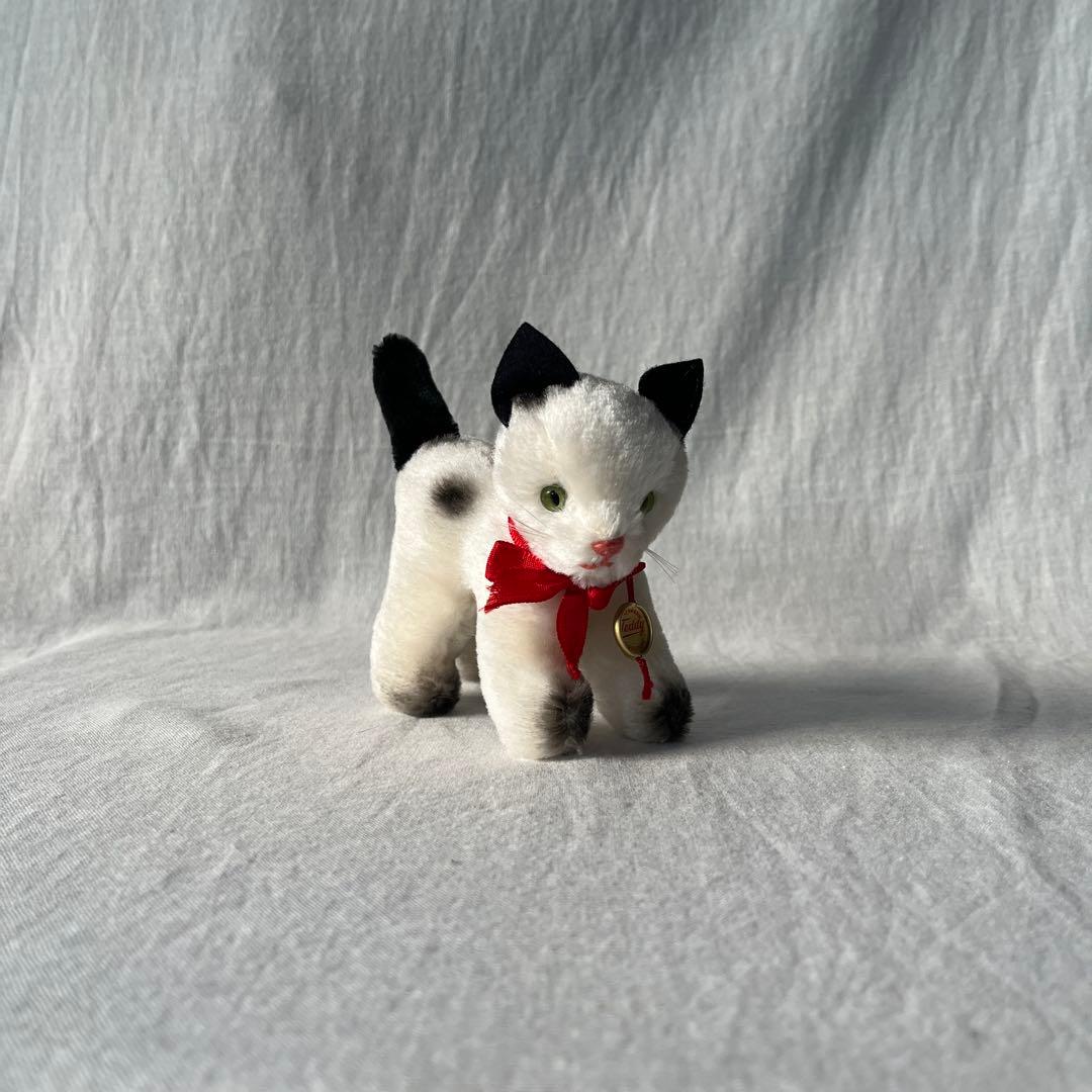 アンティーク　ドイツ　ねこ　ぬいぐるみ