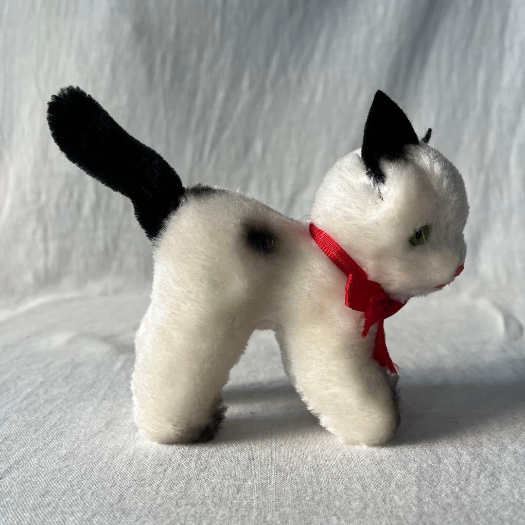 アンティーク　ドイツ　ねこ　ぬいぐるみ