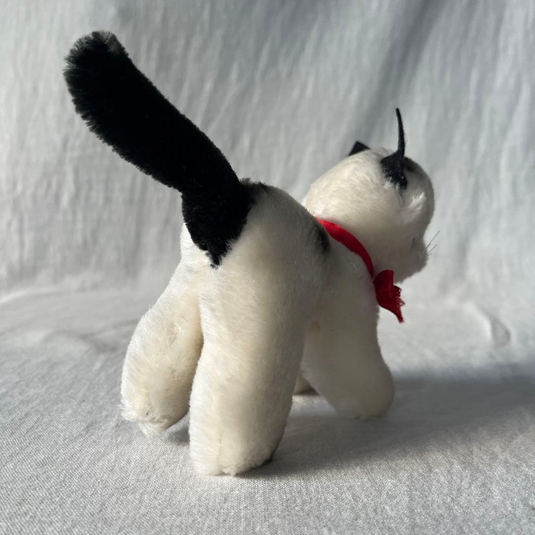 アンティーク　ドイツ　ねこ　ぬいぐるみ