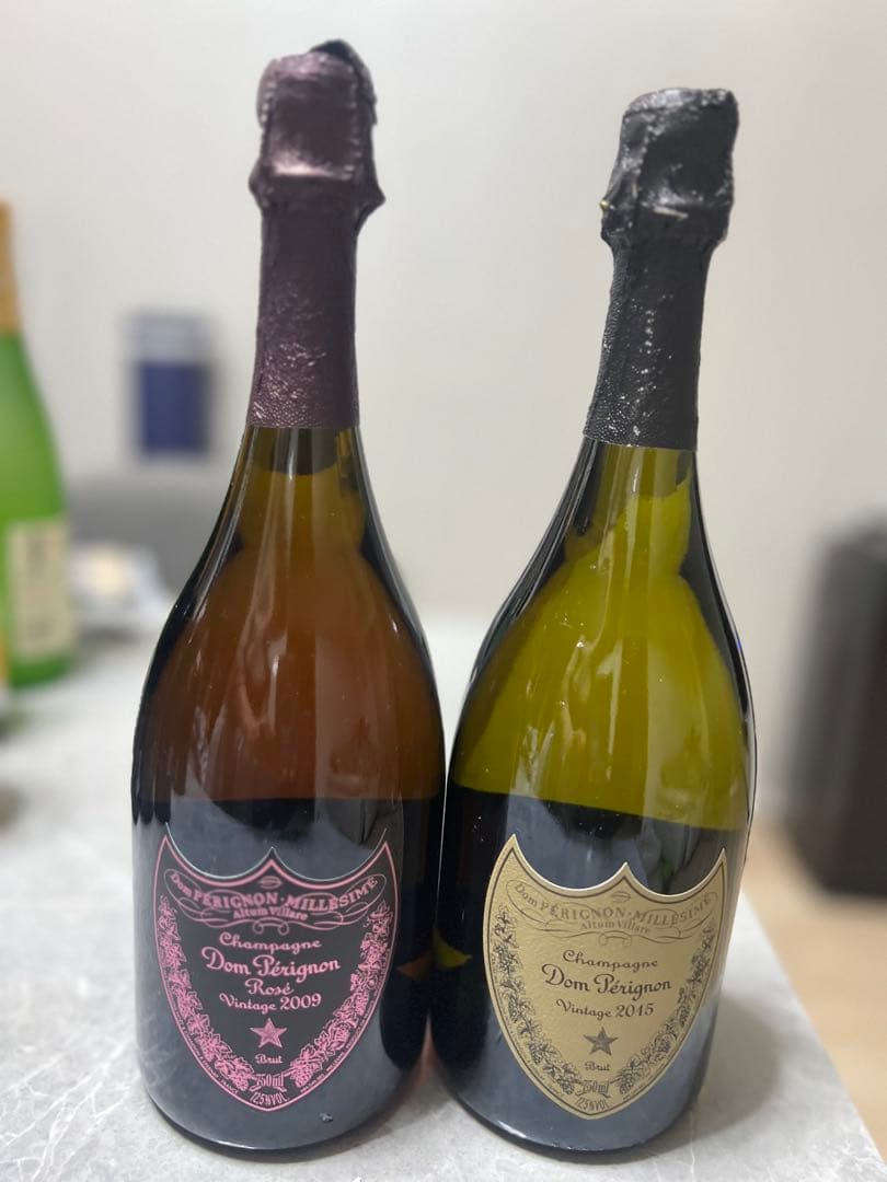 ドン・ペリニヨン 2009 ロゼ & 2015 白 2本セット　正規品