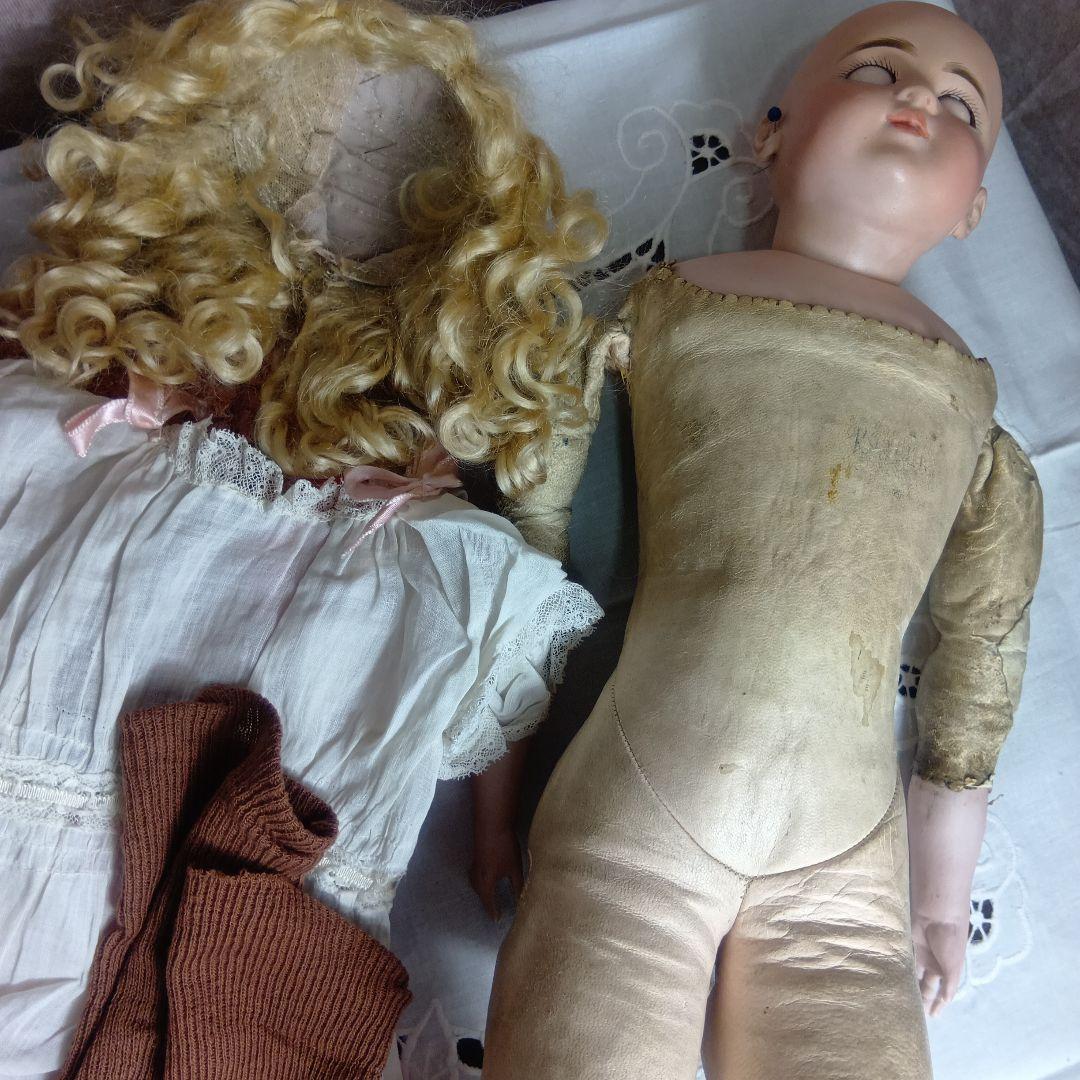 ♥S＆H ファッションドール　アンティークビスクドール