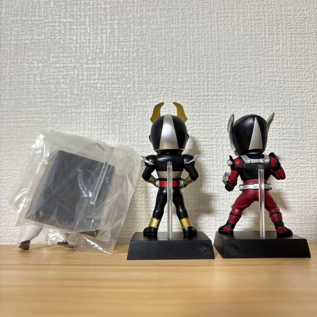 仮面ライダー　50thデフォルメクスフィギュア◎スカイライダー　ZX等　計5体