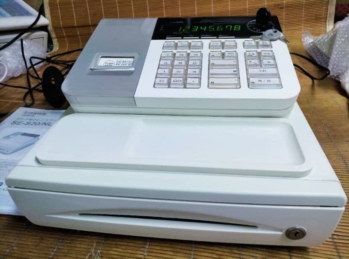 カシオレジスター　SE-S20/NL200　人気機種　送料無料　544401