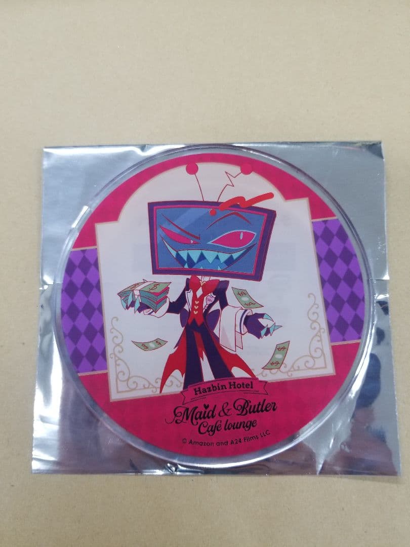 ハズビンホテル　アニメイトカフェ　アクリルキコースター　ヴォクスSD