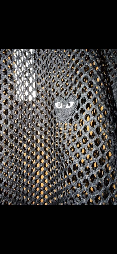 コムデギャルソン　メッシュTシャツL