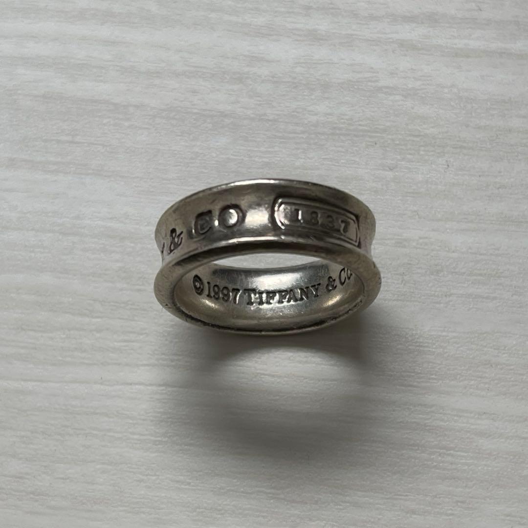 Tiffany& Co. 1837 13号 ナローリング シルバー925