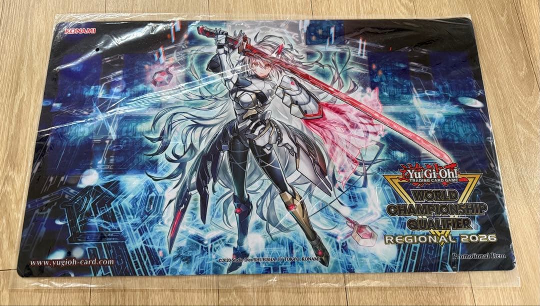 遊戯王 公式 WCQ 閃刀姫＝ゼロ プレイマット 未開封 ラスト