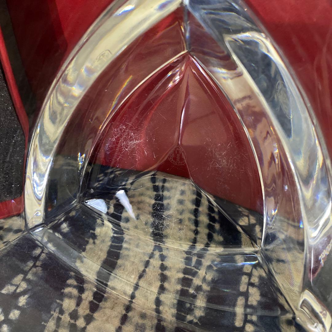 バカラ　ガラス　鉢