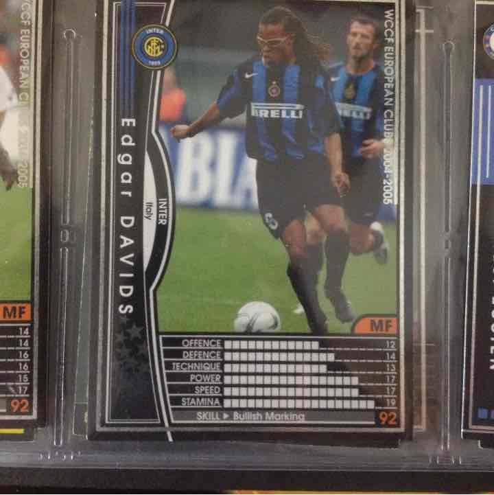 wccf  T.アンリ・P.ビエラ・C.セードルフ・E.ダービッツ