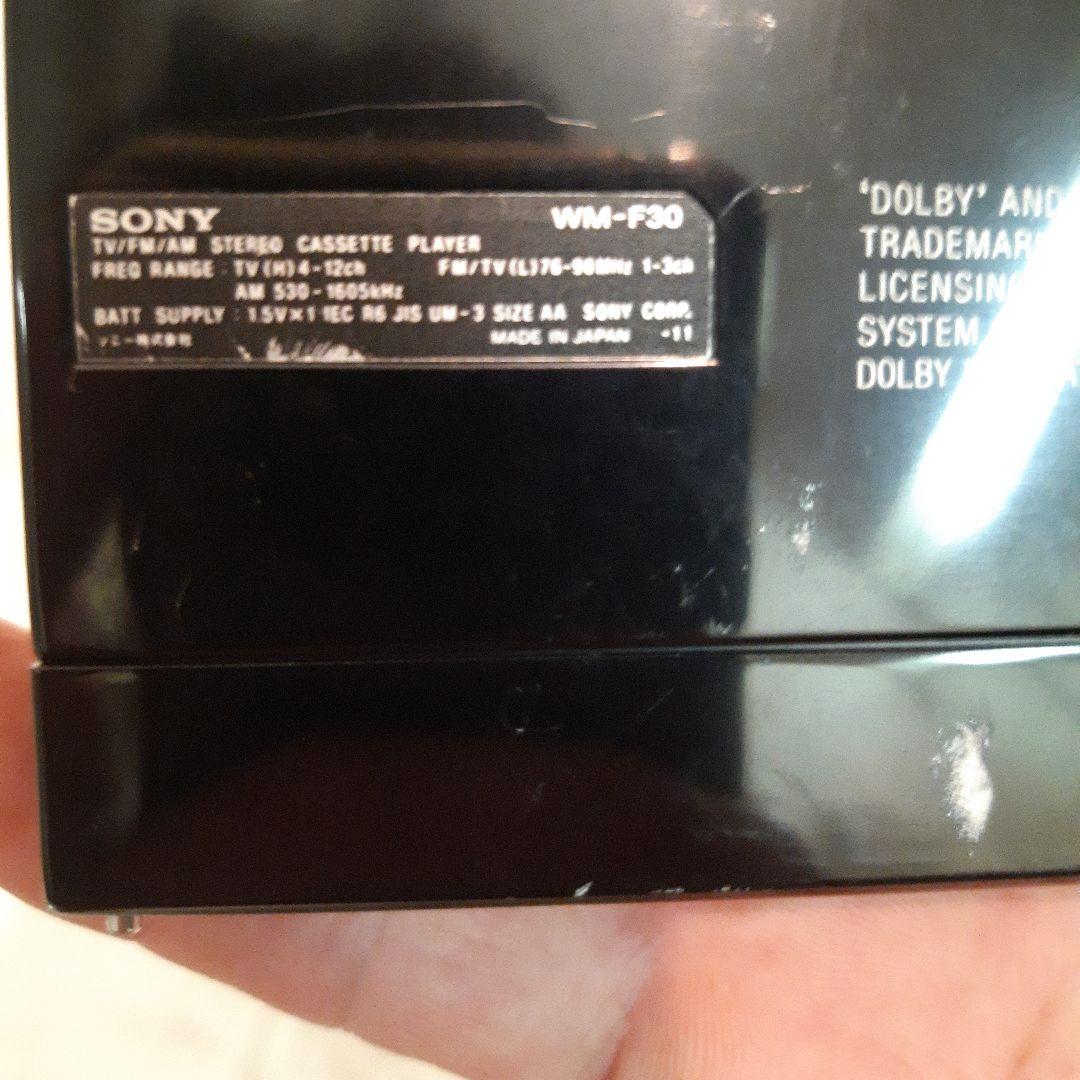 SONY WALKMAN WM-F30 ステレオカセットプレーヤー