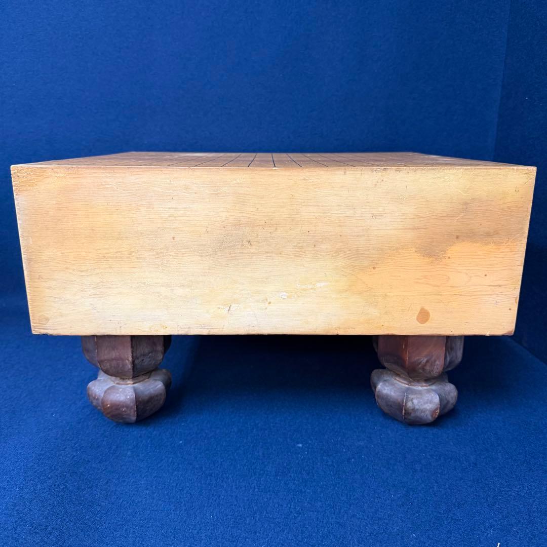 本榧 碁盤 碁石 囲碁 へそあり 蛤 那智黒 日向 厚さ5寸 重さ約14kg