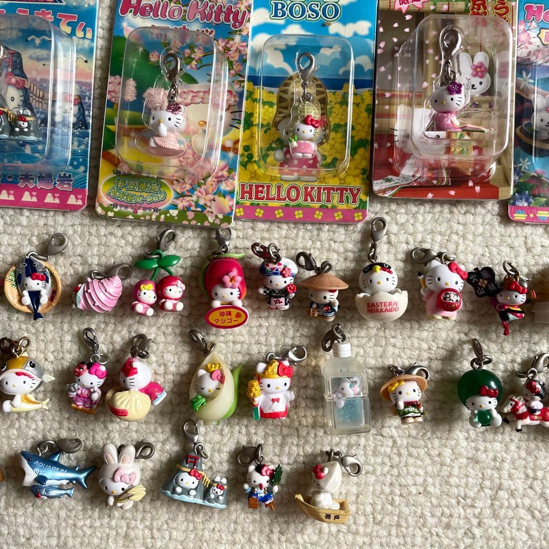 ハローキティ ご当地キティ ストラップ 根付 チャーム　ペン　200個