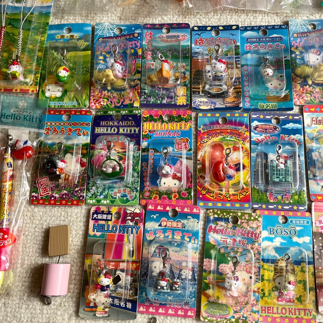 ハローキティ ご当地キティ ストラップ 根付 チャーム　ペン　200個