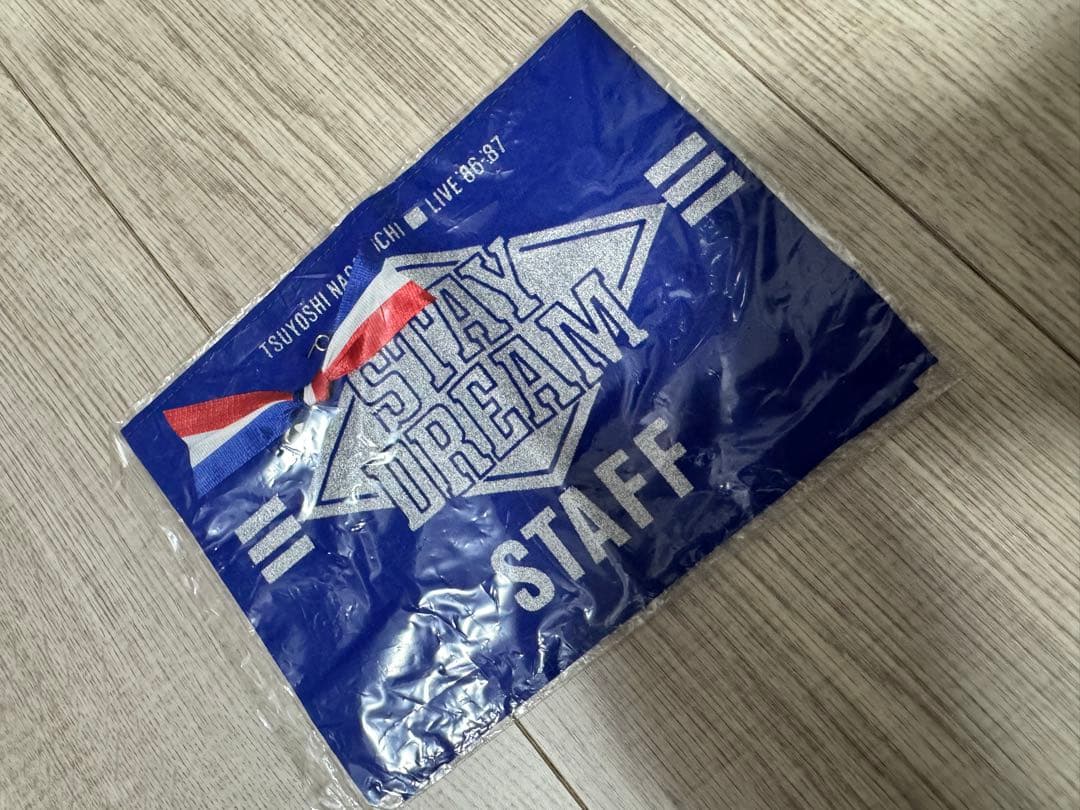 【貴重】長渕剛 LIVE86-87 STAY DREAM STAFF 腕章