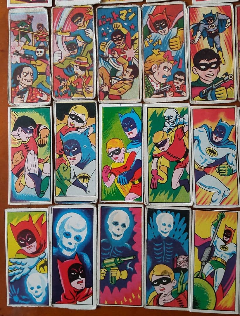 【アメリカンヒーロー】バットマンめんこセット 昭和めんこ 面子 メンコ