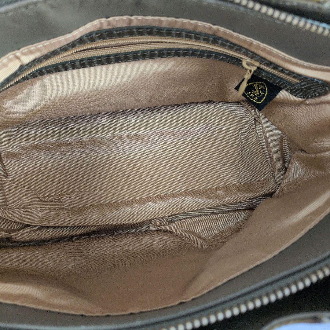 【美品】JRA☆マットクロコ　希少カラー　巾着　ハンドバッグ　かわいい