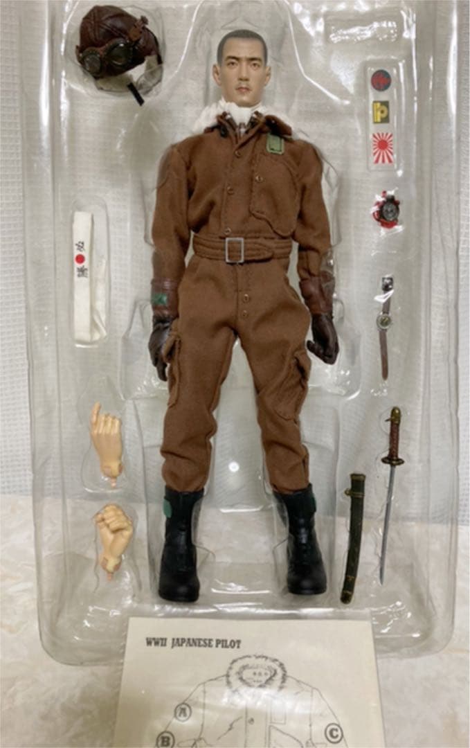 タカラ エリートフォース WWII 帝国海軍 坂江中尉 1/6 [カスタム品]