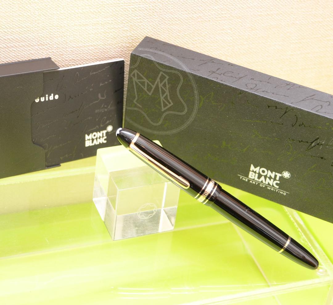 ほぼ未使用モンブラン万年筆146ケース取扱説明書保証書等付き 149限定ファンに