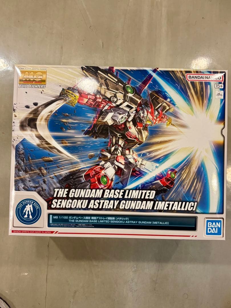最安値ガンダムベース限定 MG 1/100 戦国アストレイ頑駄無[メタリック]