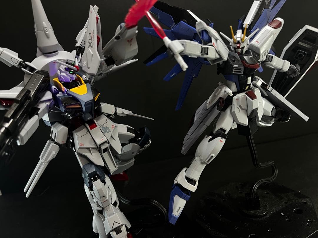 改造ガンプラ　全塗装完成品　hgプロヴィデンスガンダム