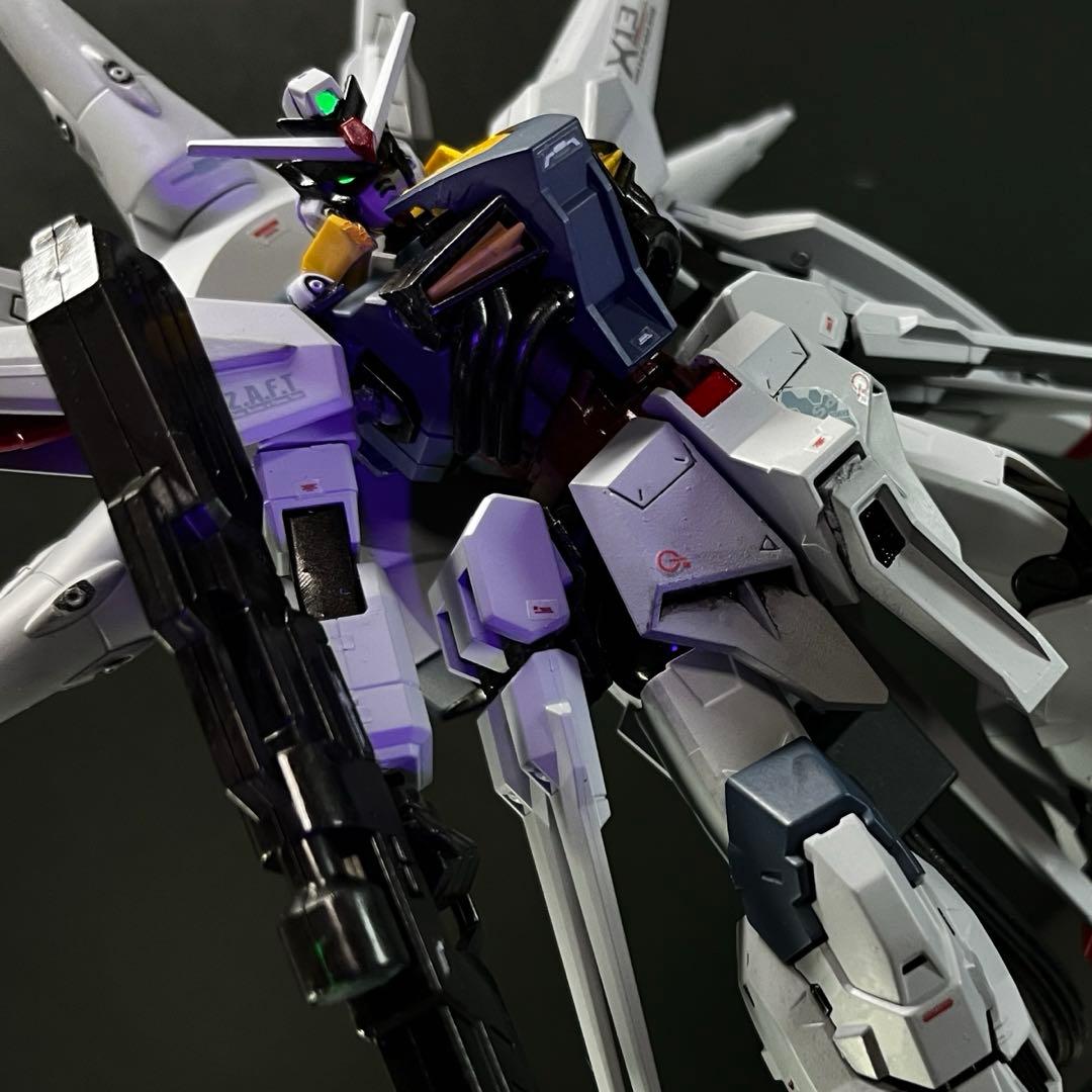 改造ガンプラ　全塗装完成品　hgプロヴィデンスガンダム