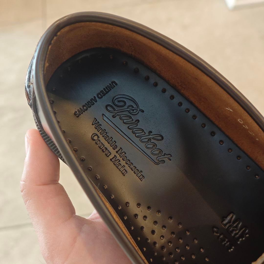 Paraboot × UNITED ARROWS パラブーツ ローファー