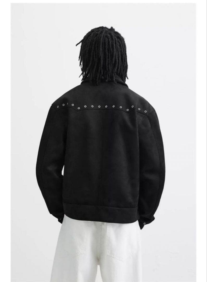 ZARA フェイクスエードジャケット 短丈 [完売品]