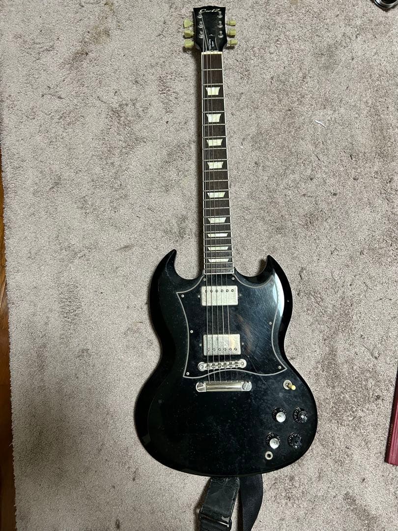 CooLz ブラック SGスタイル エレキギター