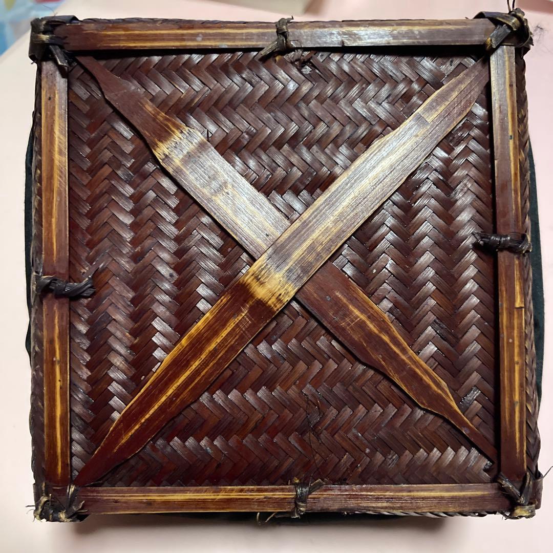 KEITA MARUYAMA 和装用バッグ 黒 蝶と花の刺繍