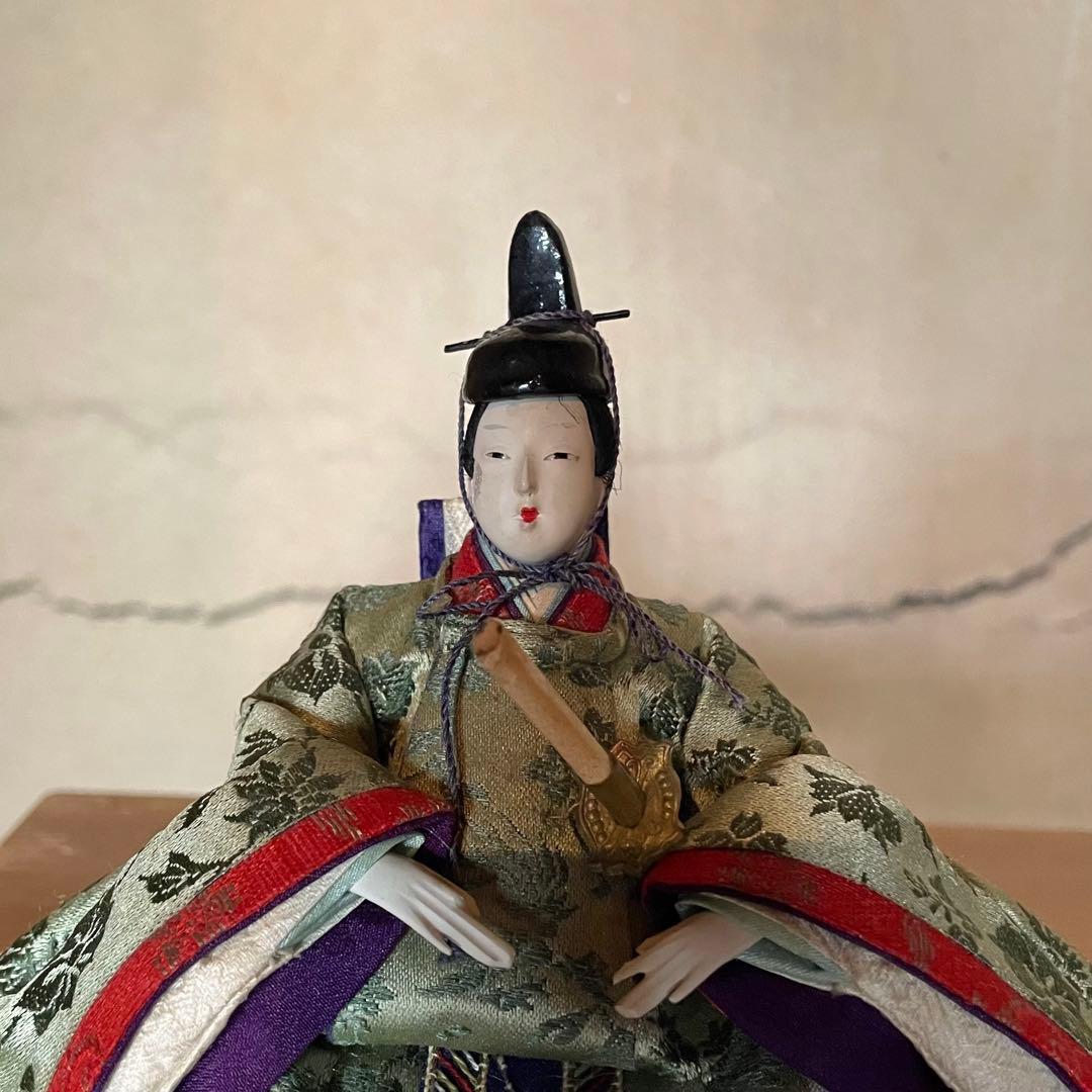 雛人形 お雛様 ひな祭り 男雛 女雛 戦前 24.4.6−4