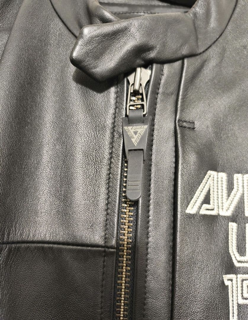 ⭐️最終価格 超美品⭐️AVIREX レザー シングルライダースジャケット