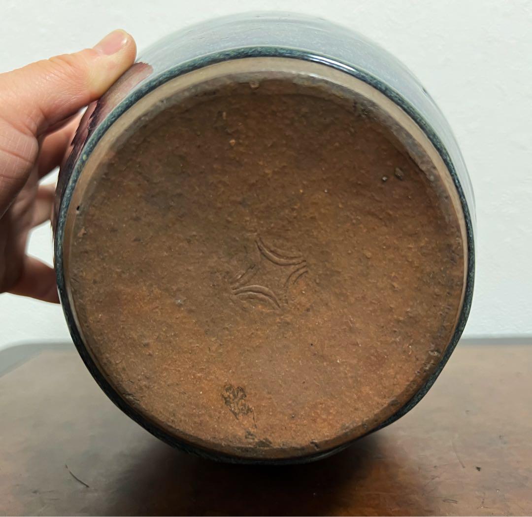 中国美術 古玩 宜钧釉花瓶 壺 置物