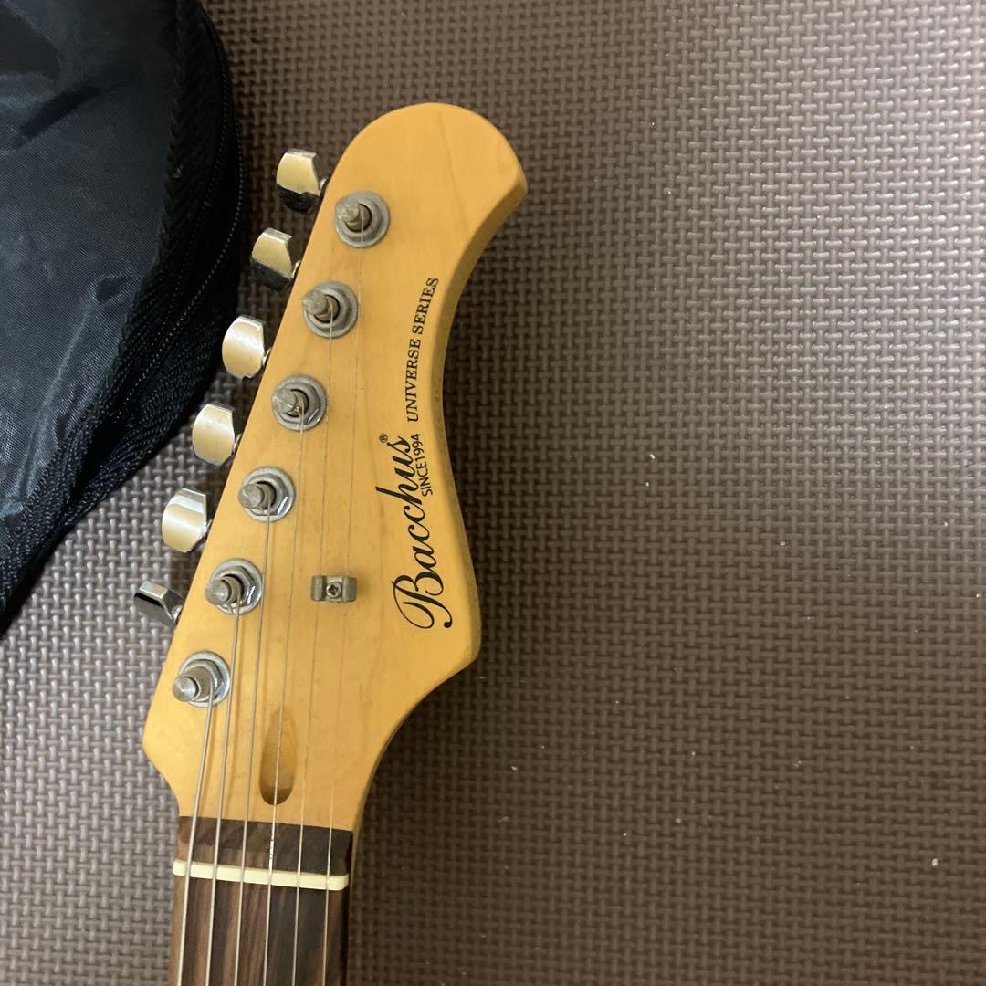 Bacchus エレキギター メタリックグリーン