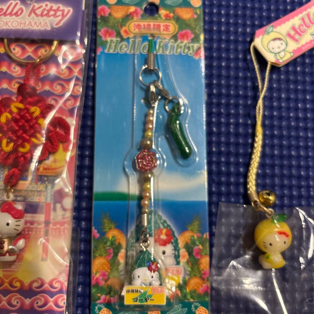 ご当地ハローキティ 限定ストラップセット レア含む11点