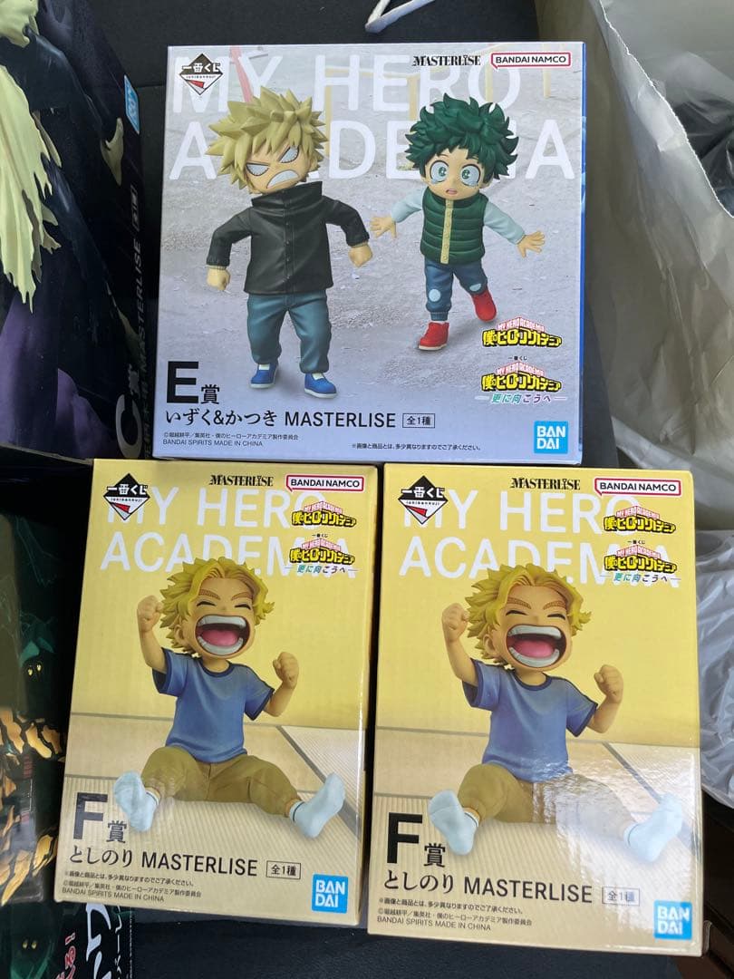 僕のヒーローアカデミア 一番くじ　3個セット　-更に向こうへ- E F