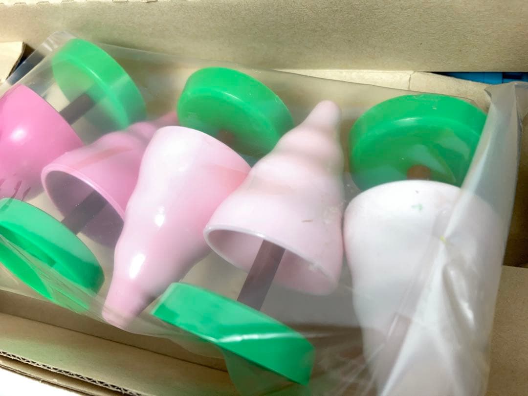 【未使用】廃盤プラレール シーズントライ 桜 TOMY トミー