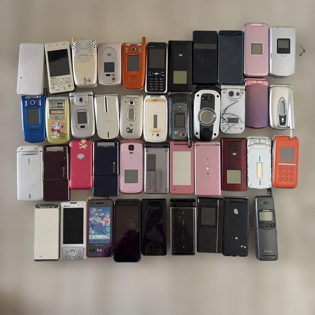 ジャンク品 ガラケー 42台 セット まとめ