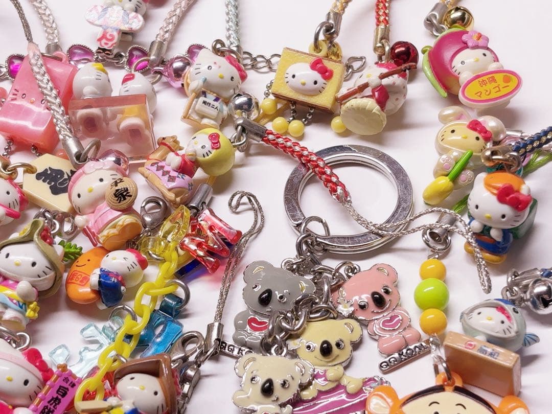 平成女児 キティちゃん マスコット キーホルダー まとめ売り