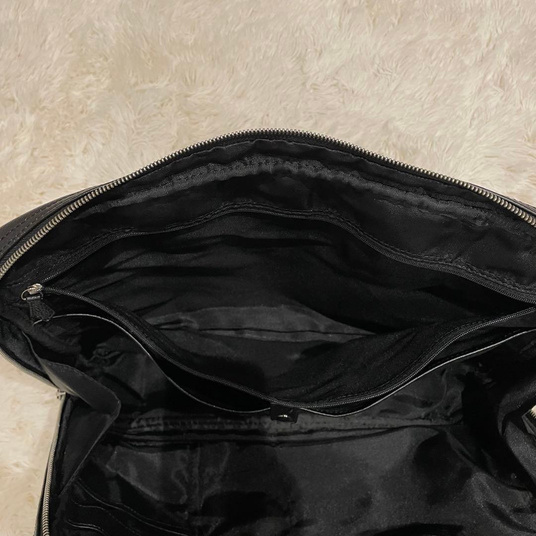 ユナイテッドアローズ 2way メンズ ビジネスバッグ ブラック チャーム付き