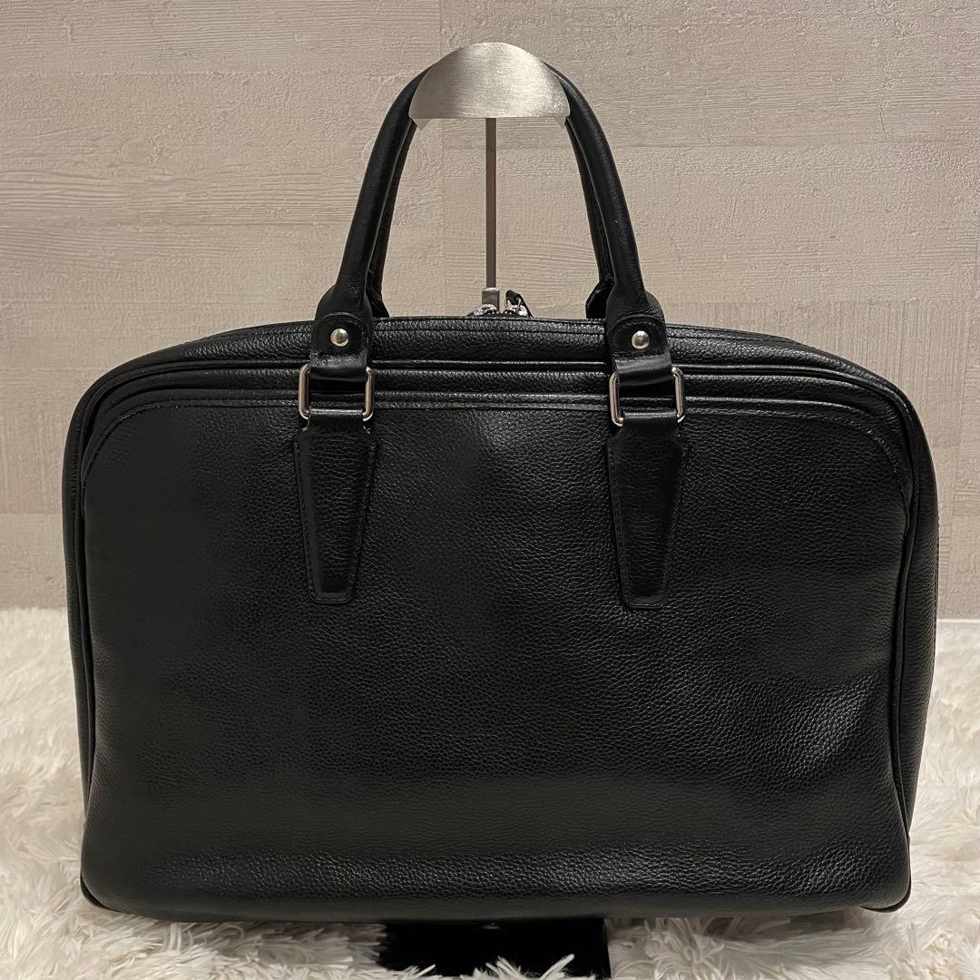 ユナイテッドアローズ 2way メンズ ビジネスバッグ ブラック チャーム付き